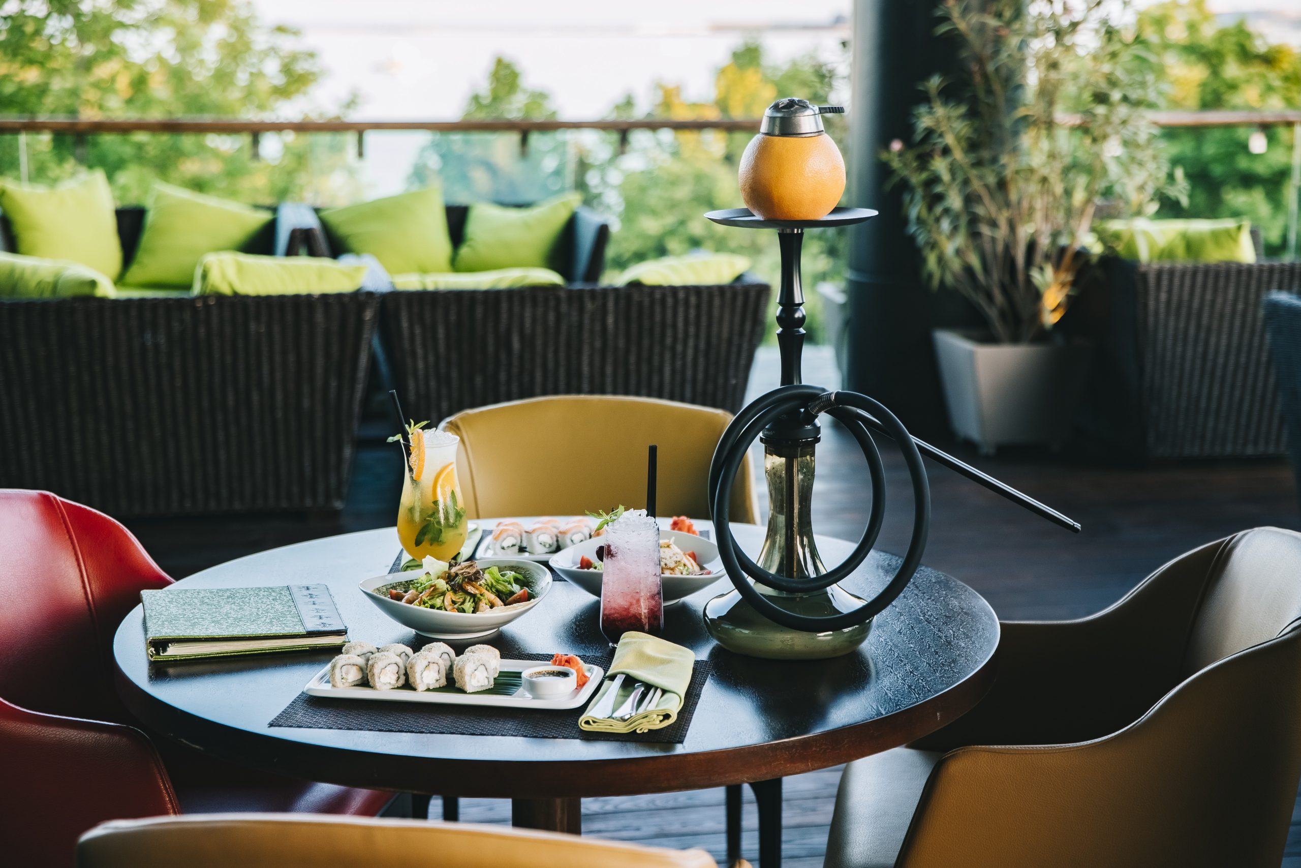 rooftop cafe